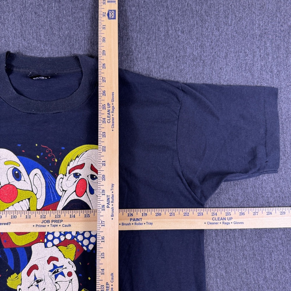 Vintage Screen Stars Mens Ringling Bros Circus Clown Faces T-Shirt‎ Size XL - Picture 5 of 11